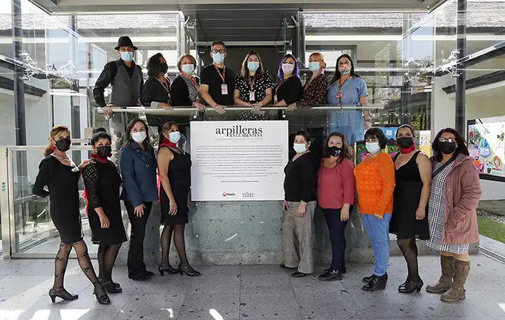 Exposición Taller Teletón Arte - Arpilleras en Cuarentena