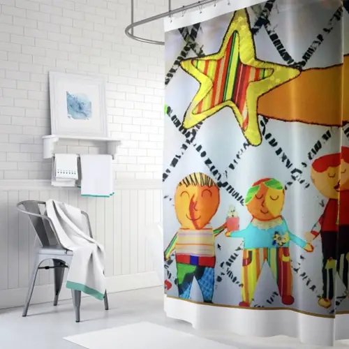 Cortina de baño (varios diseños)